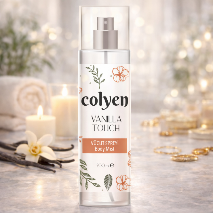 Mist pentru corp COLYEN, VANILLA TOUCH, 200 ml