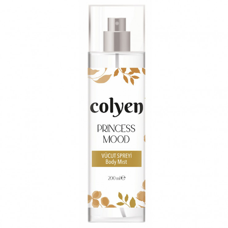 Mist pentru corp COLYEN, PRINCES MOOD, 200 ml — fotografia 2