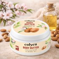 Unt de corp COLYEN, ALMOND OIL, 250 ml