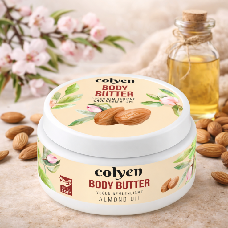 Unt de corp COLYEN, ALMOND OIL, 250 ml