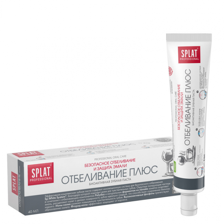 Pasta de dinti Splat Professional White Plus 40 ml