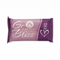 Servetele umede Go Bliss, Makeup Removal, 12 buc