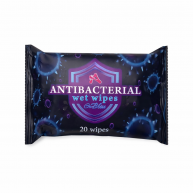 Servetele umede Go Bliss, Antibacterial, 20 buc