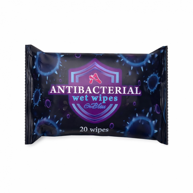 Servetele umede Go Bliss, Antibacterial, 20 buc