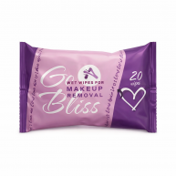 Servetele umede Go Bliss, Makeup Removal, 20 buc