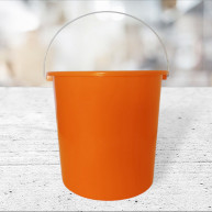 Caldare din plastic,portocaliu 7l