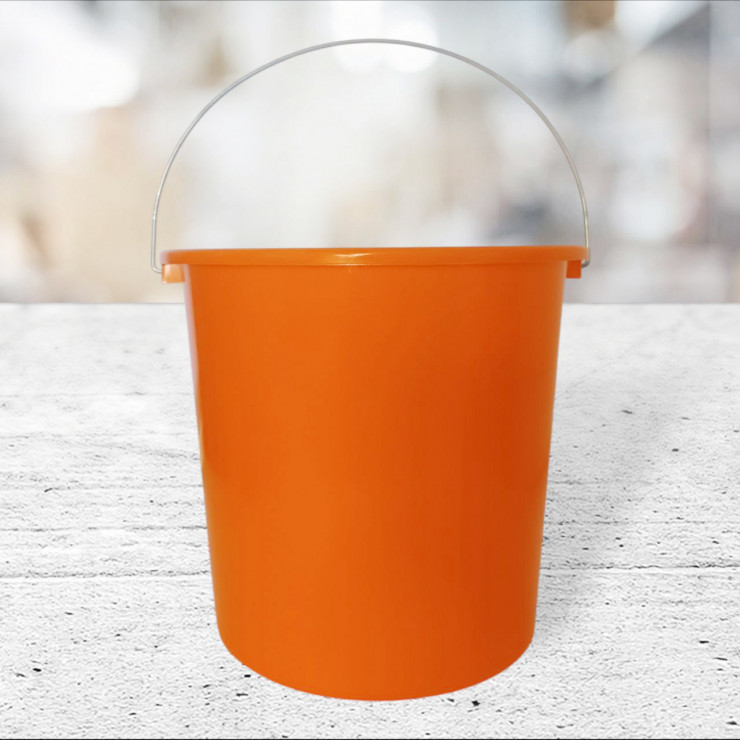Caldare din plastic,portocaliu 7l