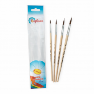 Set de pensule din păr natural (ponei) Barvinoc, N 2,4,6,8