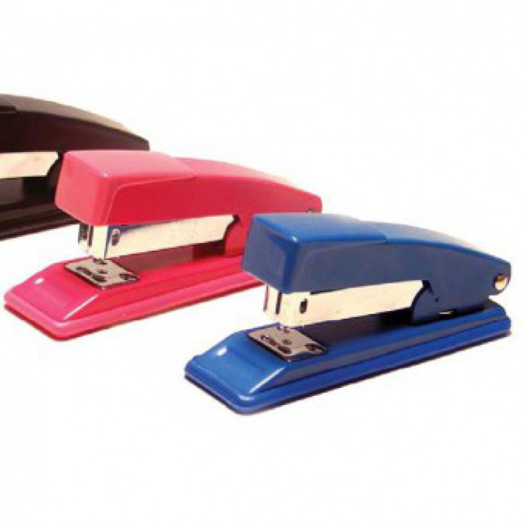 Capsator 4OFFICE, metal, N24/6, 20 file, albastru