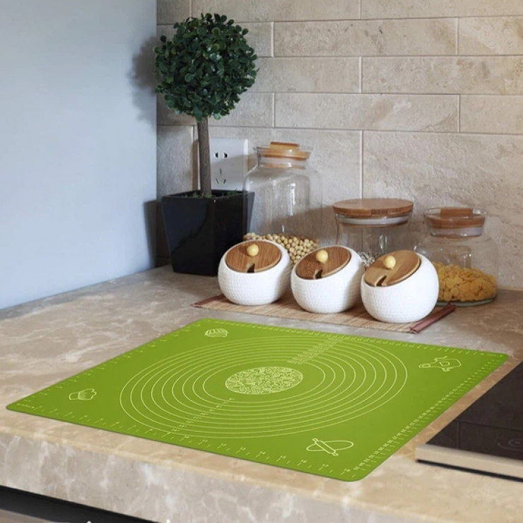 Covoras din silicon pentru aluat, 40 х 60 cm — fotografia 4