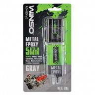 Adeziv epoxidic pentru metal WINSO, gri, 30 gr
