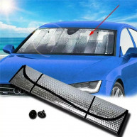 Parasolar Winso, pentru parbriz auto, 130x60 cm