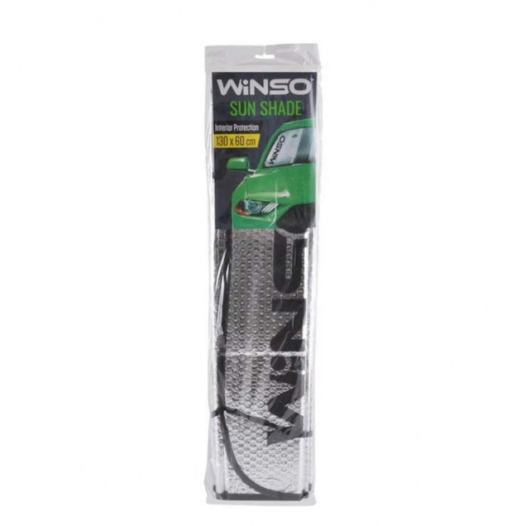 Parasolar Winso, pentru parbriz auto, 130x60 cm — fotografia 2
