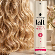 Fixativ spray par TAFT, Phyto Keratin, nivel 4, 250 ml