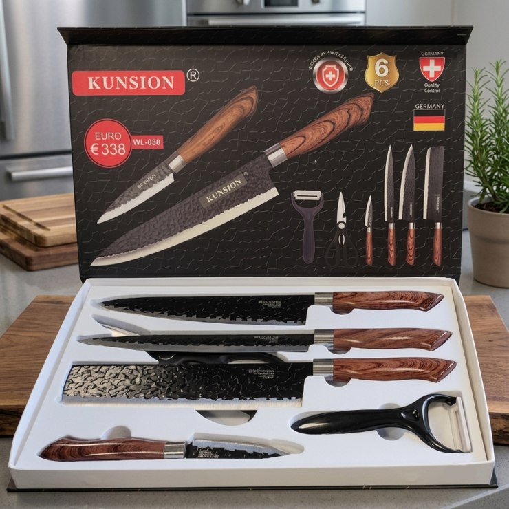 Set de cutite Kunsion 6 piese