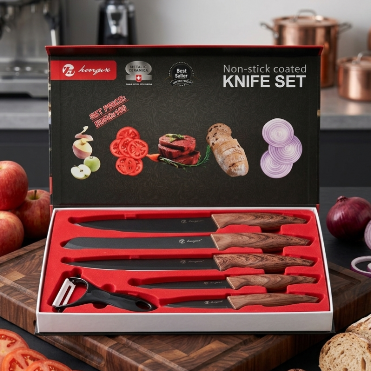 Set de cutite Hengis, 6 piese
