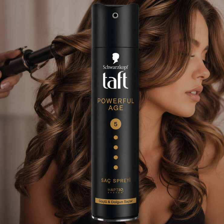Fixativ spray par TAFT, Powerful Age, nivel 5, 250 ml