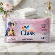 Servetele umede Clean Class, Kids, 64 buc