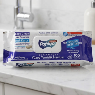 Pafilya Premium White Soap servețele umede universale 100 buc