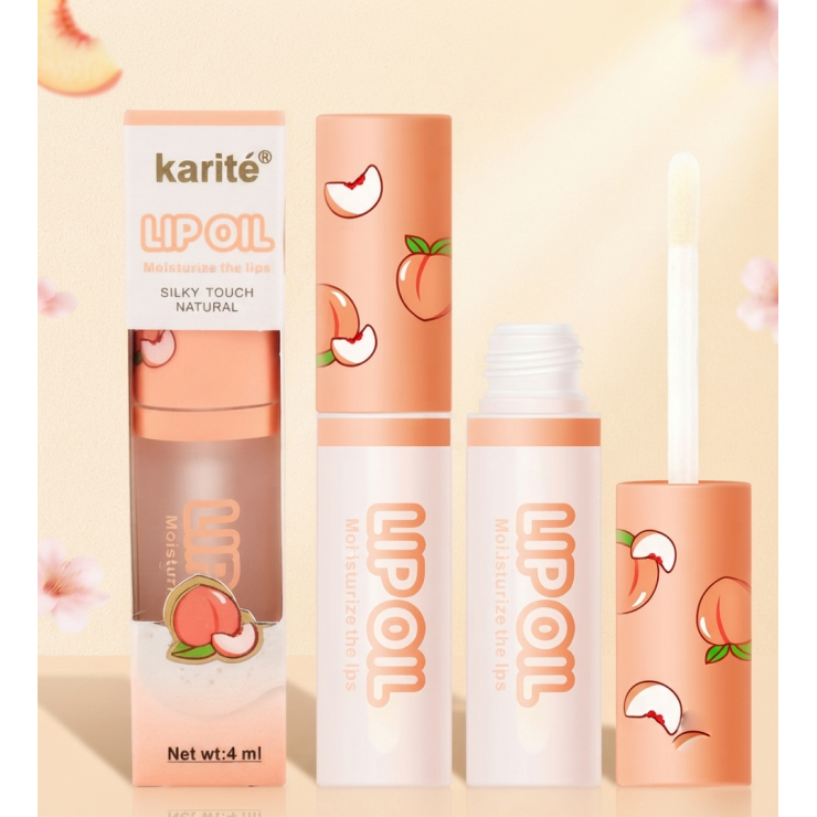 Ulei pentru buze Karite, Peach, 70450-47A