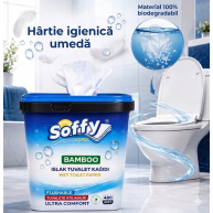 Hartie igienica umeda SOFFY, 480 foi