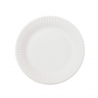 Farfurie hirtie de unica folosinta BIO, 210 mm, 12 buc
