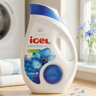 Detergent lichid pentru rufe Universal iGEL 4 L / 100 spalari