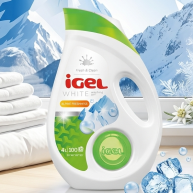 Detergent lichid pentru rufe albe iGEL White 4 L / 100 spalari