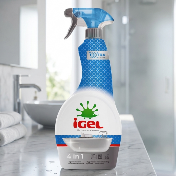 Solutie de curatare pentru baie iGEL, Bathroom Cleaner, 650 ml