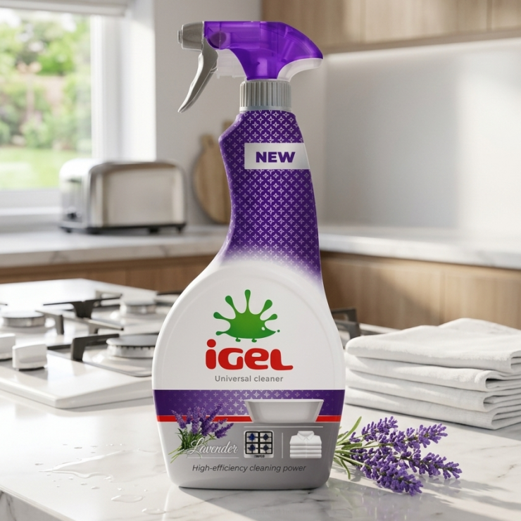 Solutie universala pentru curatare iGEL, Lavender, 650 ml