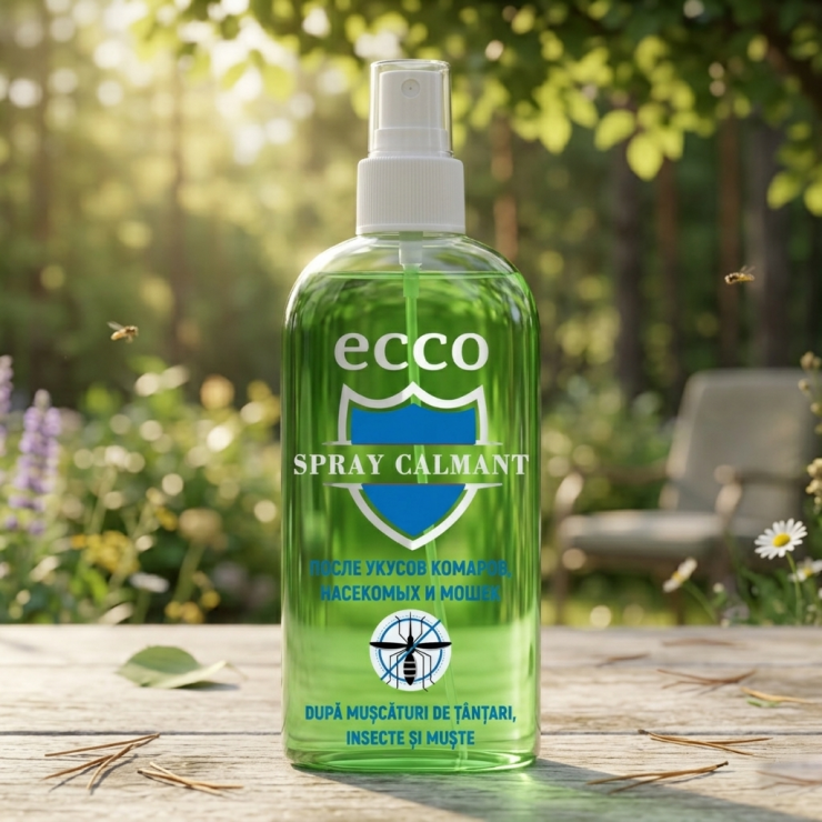 Spray - Dupa Muscaturi de tantari insecte si musculitelor Ecco, 100 ml