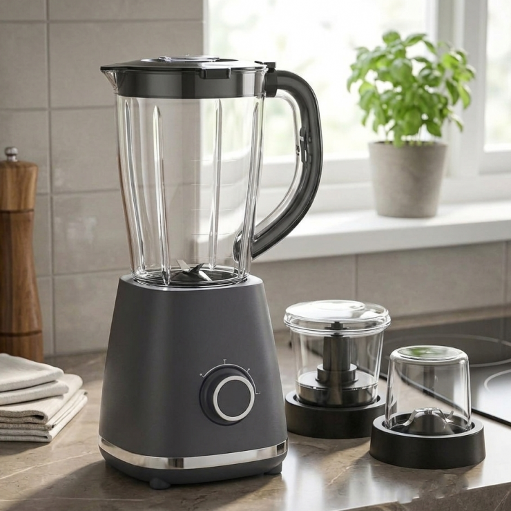 Blender Hyundai, Elite Gray, 500 W, 1.5 L, HYSD-SB51G — fotografia 2