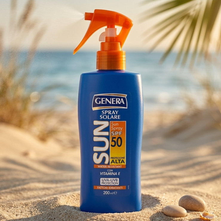 Spray de protecție solară GENERA SUN SPF 50