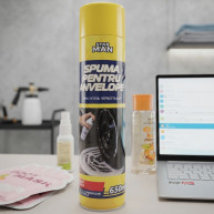 Spuma pentru curatarea si lustruirea anvelopelor STAR MAN, Tyre Shine, 650 ml