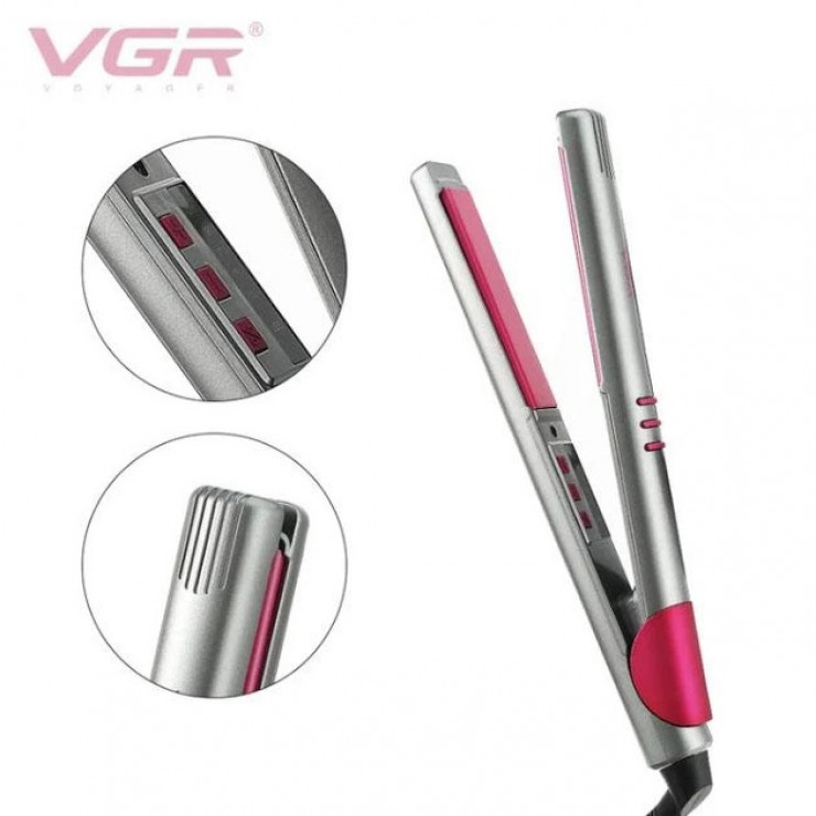 Placă de îndreptat părul VGR V-580, 23mm, 33-38 W — fotografia 2