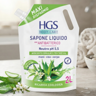 Săpun lichid antibacterian HGS (Aloe și Arbore de ceai), 2L