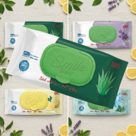 Servetele umede Smile, 120 buc