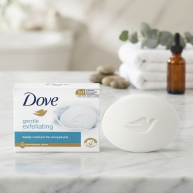 Sapun de toaleta Dove, Exfoliant, 90 g