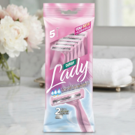 Станок для бритья Derby Lady, 2 лезвия, 5 шт