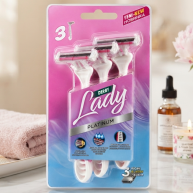 Станки для бритья Derby Lady Platinum, 3 лезвия, 3 шт